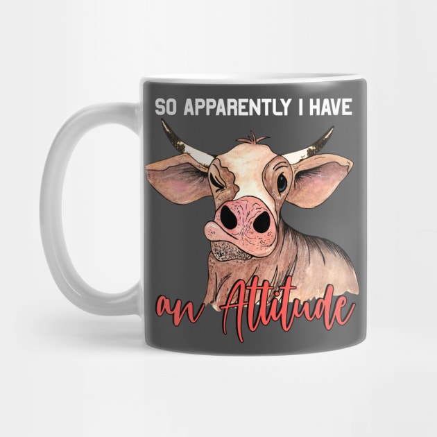 Heifer with attitude by Designs by Ira
